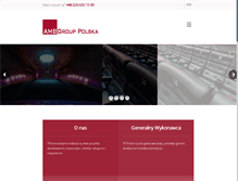 Tablet Screenshot of ambgroup.com.pl